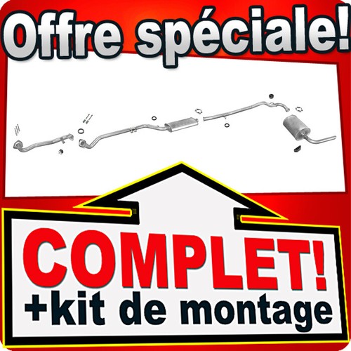Ligne pot échappement pour - ligne,
