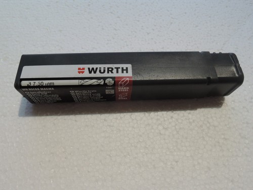 Forêt hss cobalt wurth 5mm - wurth, 7.5mm