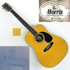Guitare acoustique Morris W-20