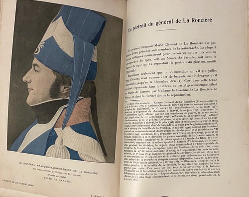 Carnet sabretache année - carnet, la