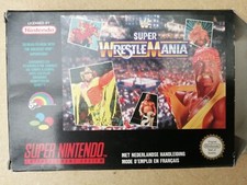 Super Wrestle Mania - Super Nintendo , complet avec la boite et le manuel