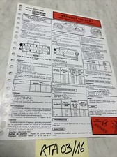 Fiche technique automobile Renault 25 GTX R25 R25GTX édition 84 RTA