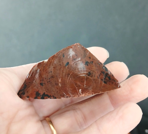 Obsidienne acajou brune - , ou