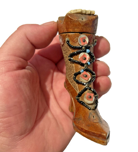 Antique tabatière bottine - antique,