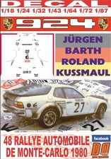 DECAL PORSCHE 924 CARRERA GTS