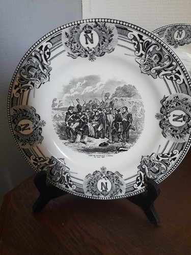 Assiettes napoléon boch - assiettes, (la