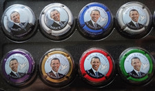 8 capsules de champagne