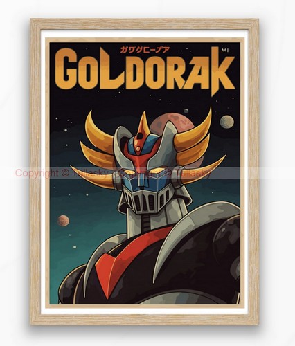 Vintage goldorak poster - ⭐,