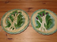 Lot de 2 Assiettes à Asperges