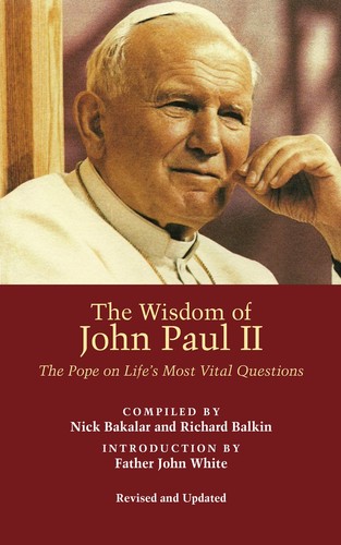 Pope john paul wisdom of - john,