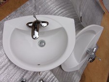 paire de lavabos vasques encastrables