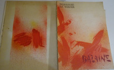 DERRIERE LE MIROIR N° 215 - Octobre 1975 : BAZAINE art contemporain Maeght 1975