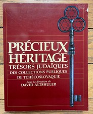 Patrimoine juif Prague & Tchécoslovaquie Rare catalogue d'exposition USA Canada