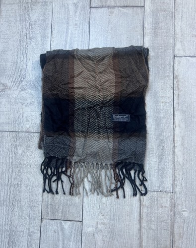 écharpe burberry marron gris - Écharpe, marron/gris