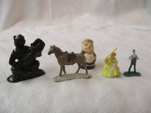 Vintage plastic miniatures - vintage,