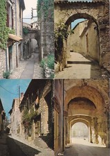 Lot de 4 cartes postales