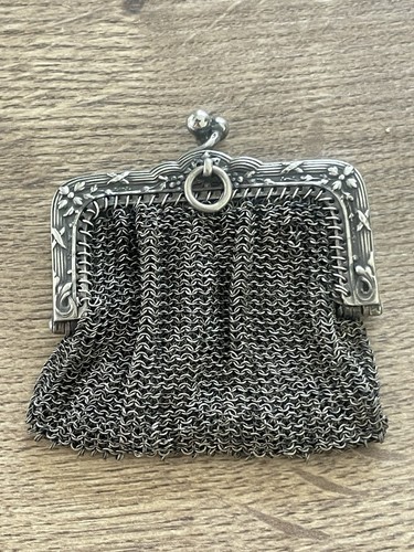 Ancien porte monnaie maille - porte,