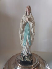 STATUETTE VIERGE MARIE PLATRE