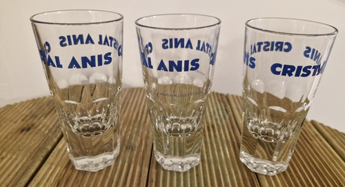 Anciens verres anisette - verres,