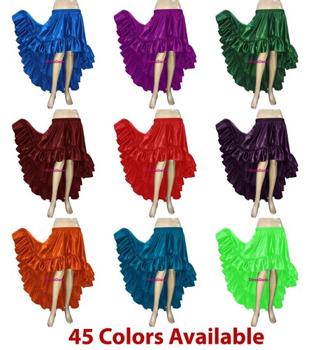 Yard satin flamenco - yard, ruffle