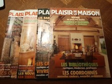 Lot 4 Magazines Deco Plaisir De La Maison Années 80