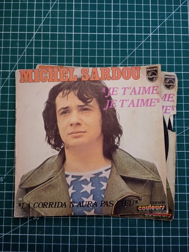 La635 45t michel sardou je - sardou,
