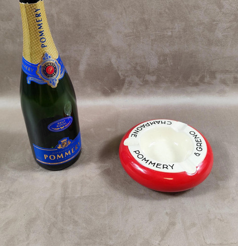 Cendrier champagne pommery - champagne,