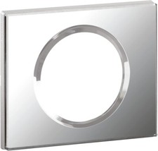 1 plaque 1 poste verre miroir