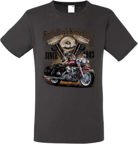 Shirt graphite twin biker - t-shirt,