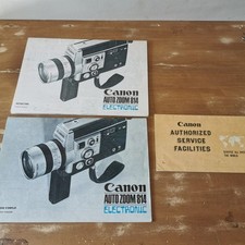 NOTICE CAMÉRA CANON AUTO ZOOM