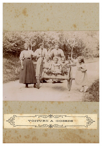 France enfants dans une - dans,