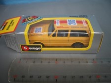 1/43 Range Rover Jaune #205 Auto Hebdo Burago 4011 Neuf Made Italy série 4000