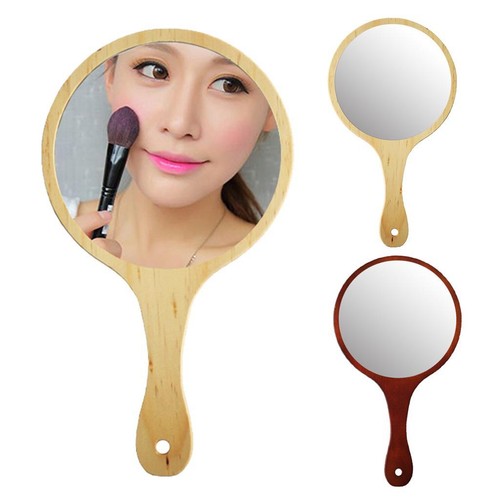 Grand miroir poche bois - grand,