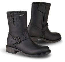 Gianni Falco DANY 2 Bottes De Moto Pour Femmes Imperméables Noires