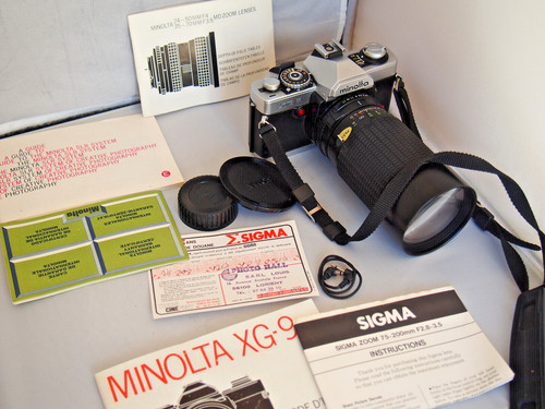 Appareil photo minolta - appareil,