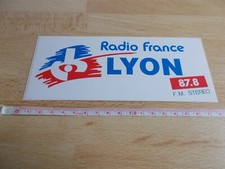 Autocollant RADIO FRANCE LYON