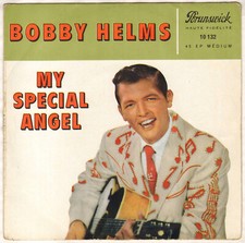 BOBBY HELMS "MY SPECIAL ANGEL" COUNTRY ROCKABILLY EP 1958 BRUNSWICK 10132