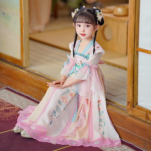 Enfants filles hanfu swing - hanfu,