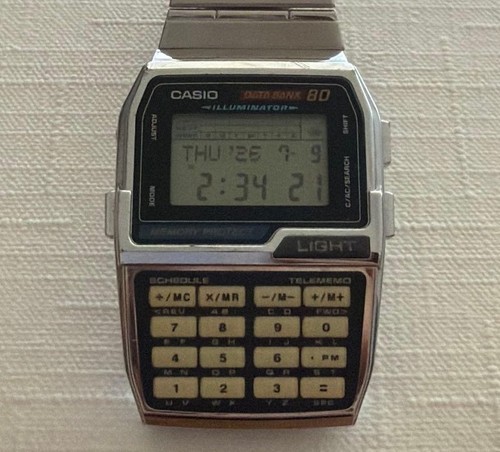 Montre casio databank dbc 810 - casio,