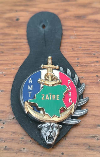 Insigne amt para zaire - insigne,