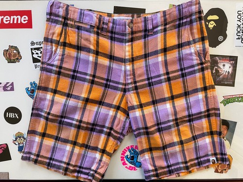 Bape bathing ape plaid - a,