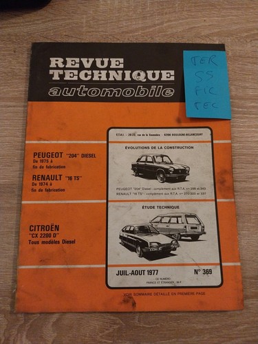 Revue technique citroen - technique,