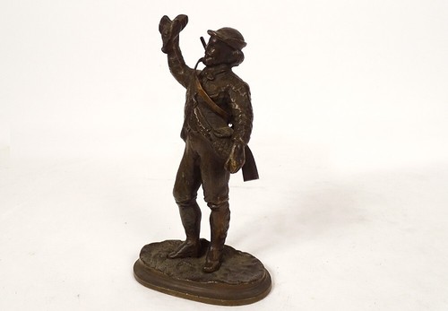 Statuette sculpture bronze
