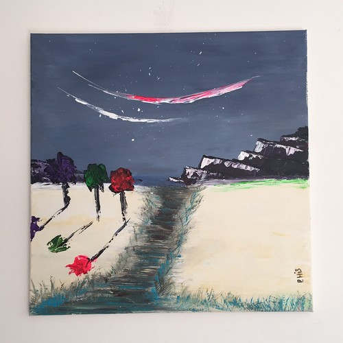 Tableau peinture huile le - tableau,