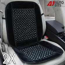 Confortable Massage Arrière Noir Bois Perle Perlé Siège Housses Coussin Voiture