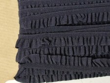 + de 20  M DE GALON 12 mm Noir "élastique jupette" Poupée, déco, vêtements etc