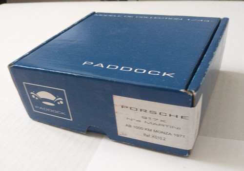 Paddock metal sealed car - paddock,