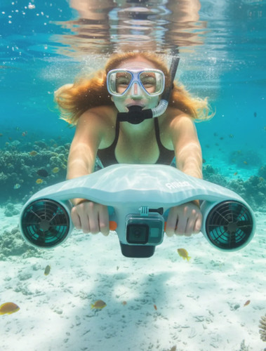Asiwo underwater scooter - underwater,