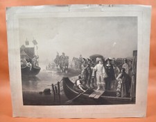 Gravure XIXème - Cinq-mars et