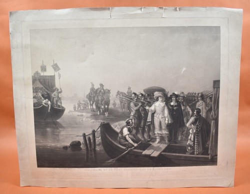 Gravure xixème cinq - xixème, cinq-mars
